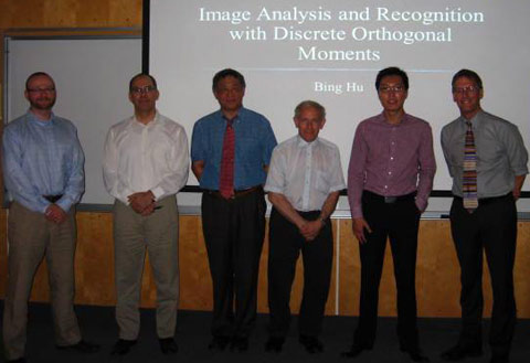 Dr. Christopher Henry, Dr. Sergio Camorlinga, Dr. Simon Liao, Dr. Murray Alexander, Bing Hu, Dr. James Currie