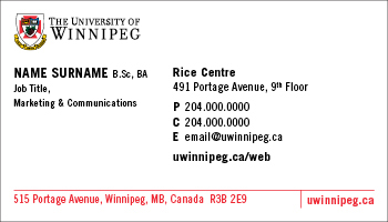 Business Card Sample 1