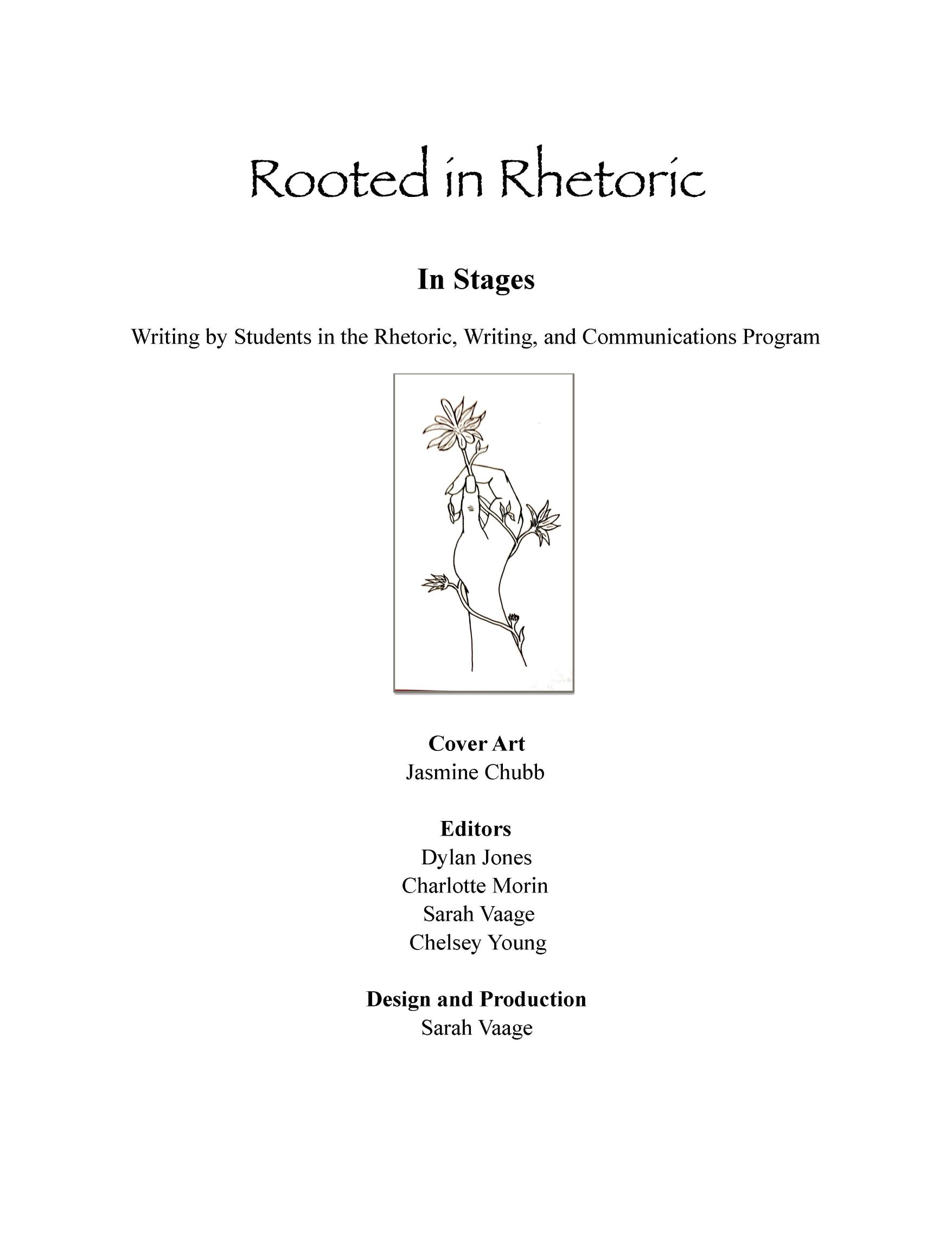 Rooted in Rhetoric Volume Two (2017)