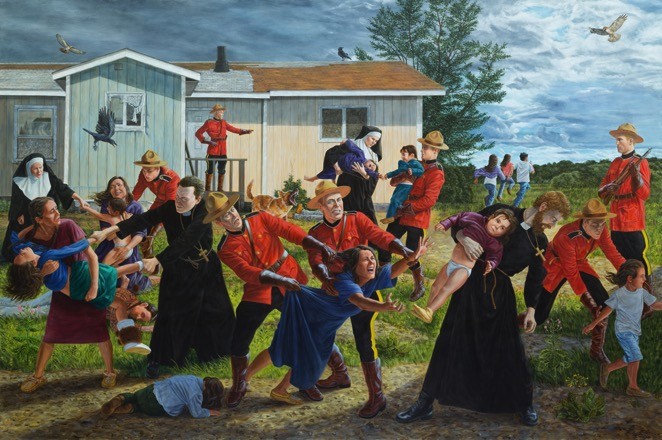 Kent Monkman, The Scream