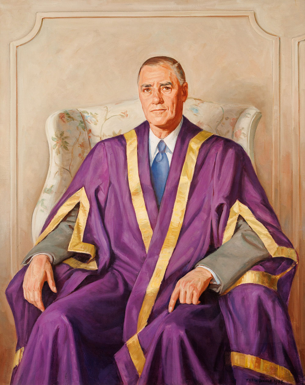 Portrait of Richard Henry Gardyn Bonnycastle by Thomas Reid Macdonald
