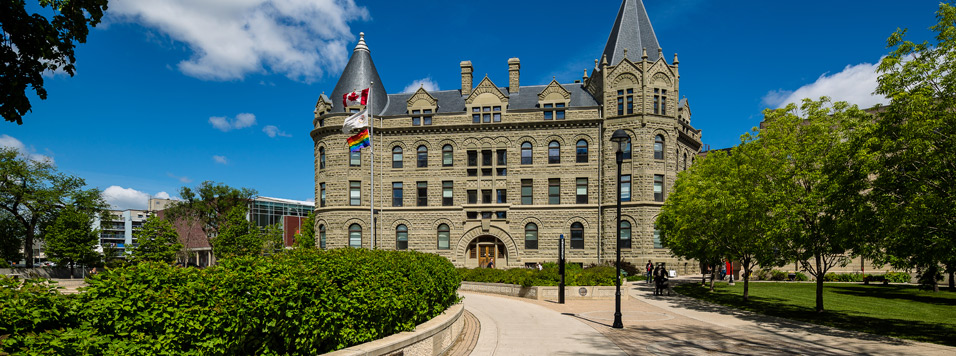 Wesley Hall - exterior from the front