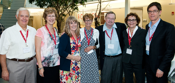 Group shot of the Class of 74