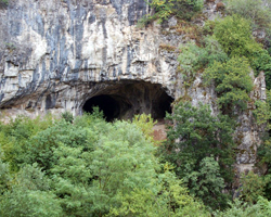 Cave exterior