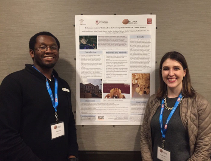 Poster Preliminary analysis of dentition from the Cambridge Hill collection St. Thomas Jamaica