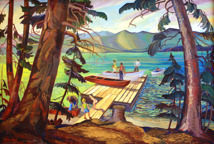 Image of Summer Afternoon painting by Annora Brown 