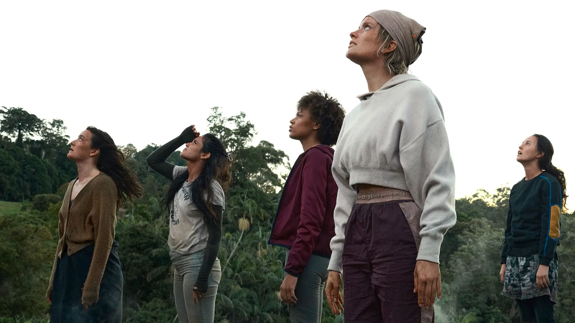 Characters in the YA TV series "The Wilds"