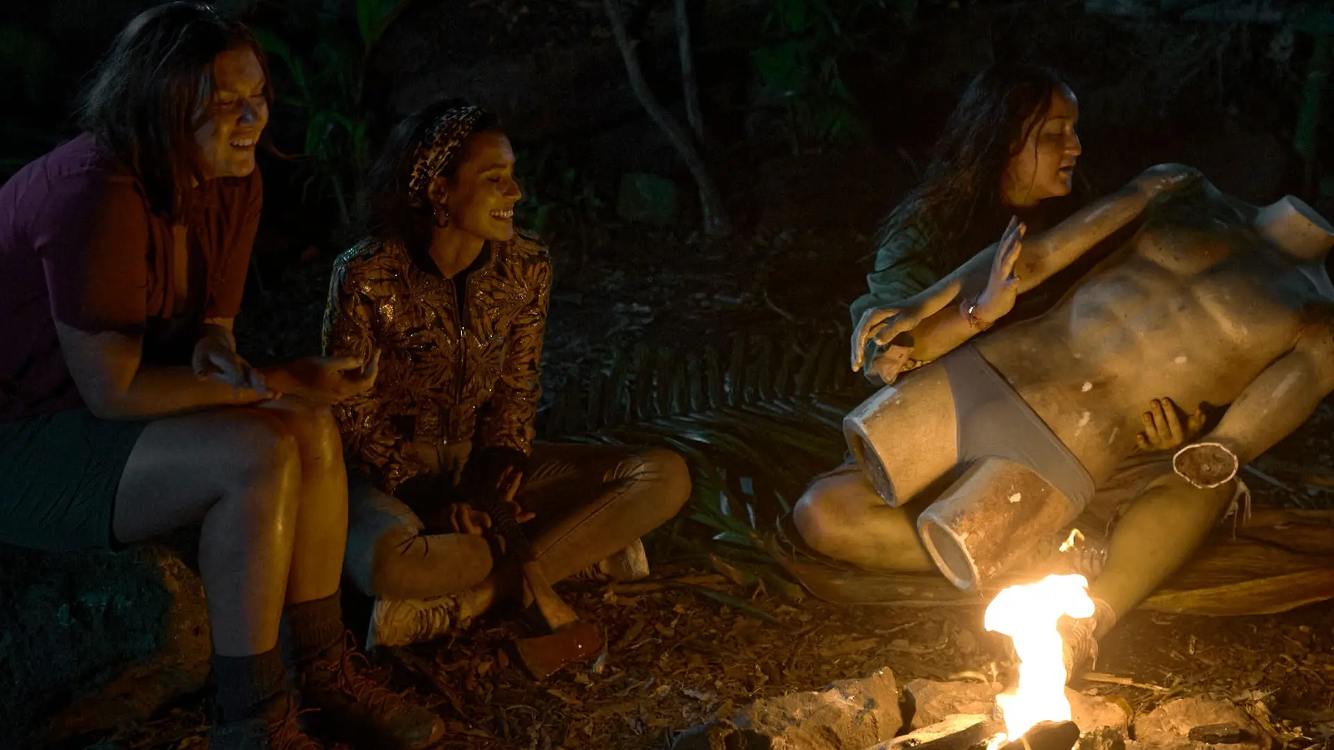 Characters in the YA TV series "The Wilds"