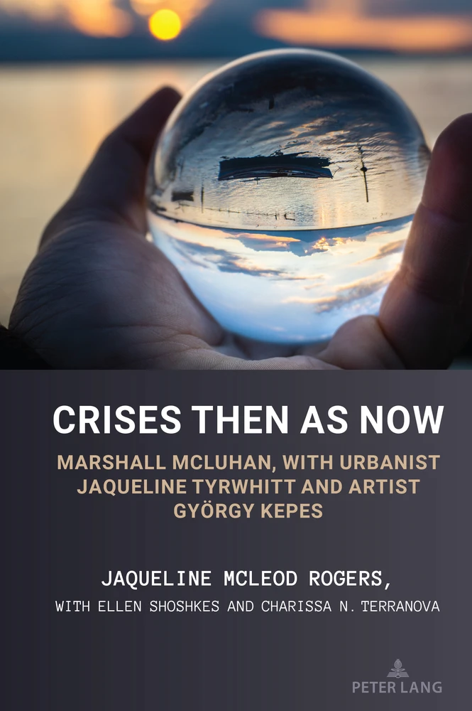 Book cover shows a human hand holding a sphere-shaped glass ball.