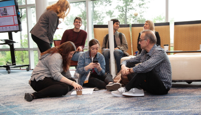 50th Lunar and Planetary  Sciences Conference (LPSC 50, click on the photo for more info) break time between session (March 2019).