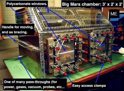 big Mars environment chamber