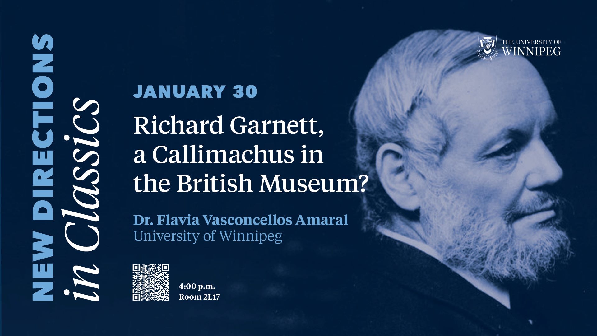 Poster for NDC lecture on January 30