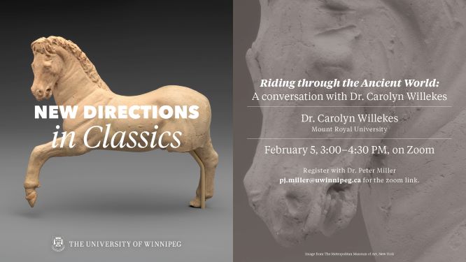 Promotional image for Dr. Carolyn Willekes' lecture on February 5, full text on webpage