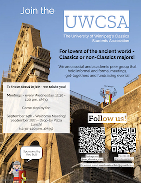 UWCSA Welcome Poster