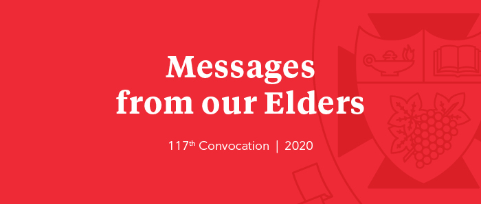 Message from our Elders