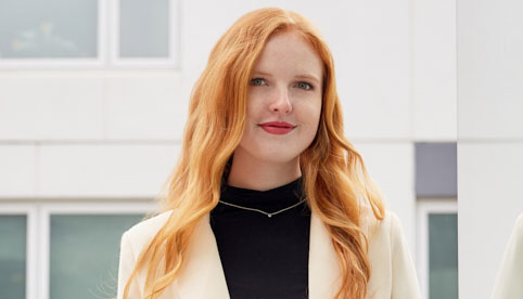 Headshot of student smiling 