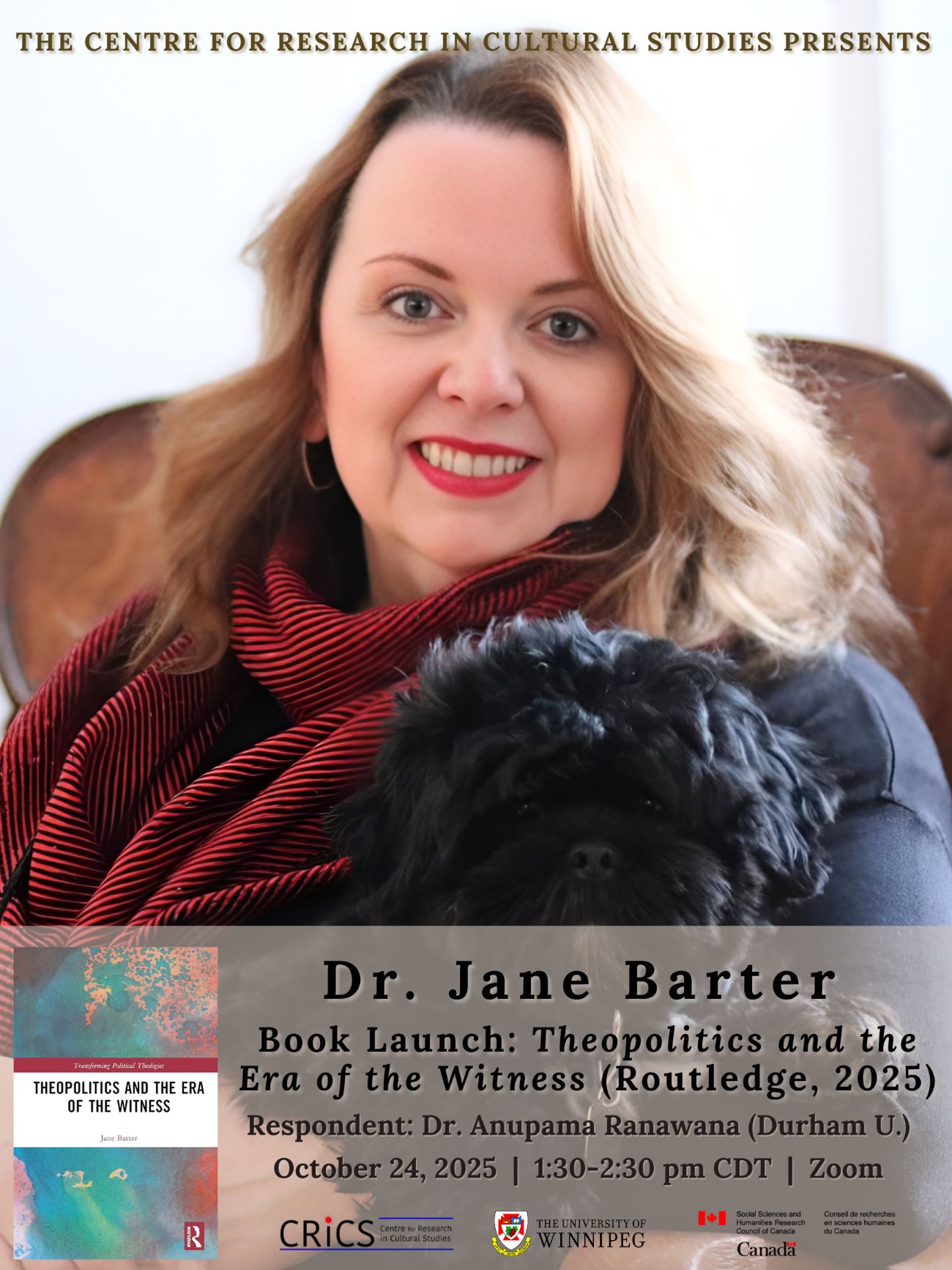 Jane Barter book launch poster
