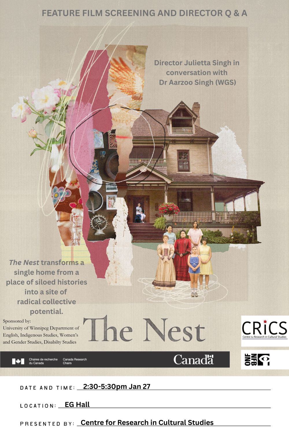 The Nest film screening poster