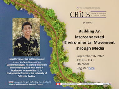 Poster for Building an Interconnected Environmental Movement Through Media