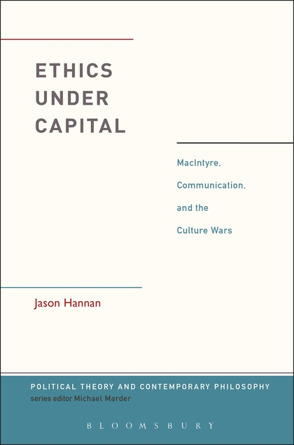 Image of the book "Ethics Under Capital"