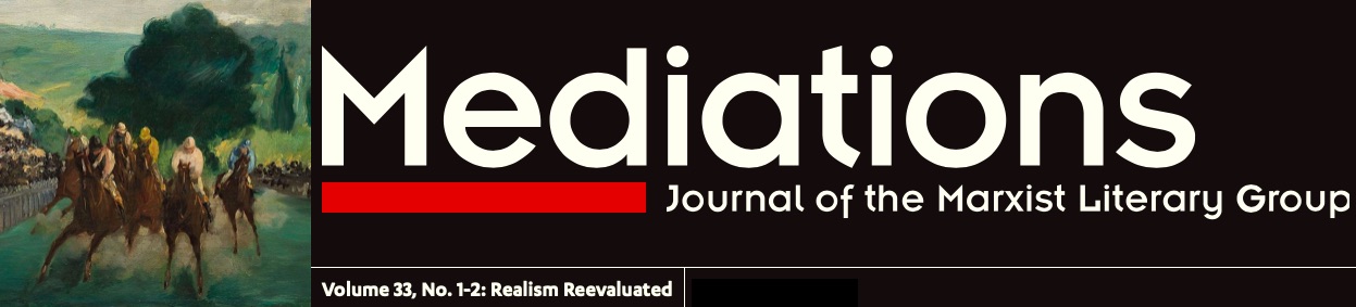 Image of the banner image from the journal Mediations.