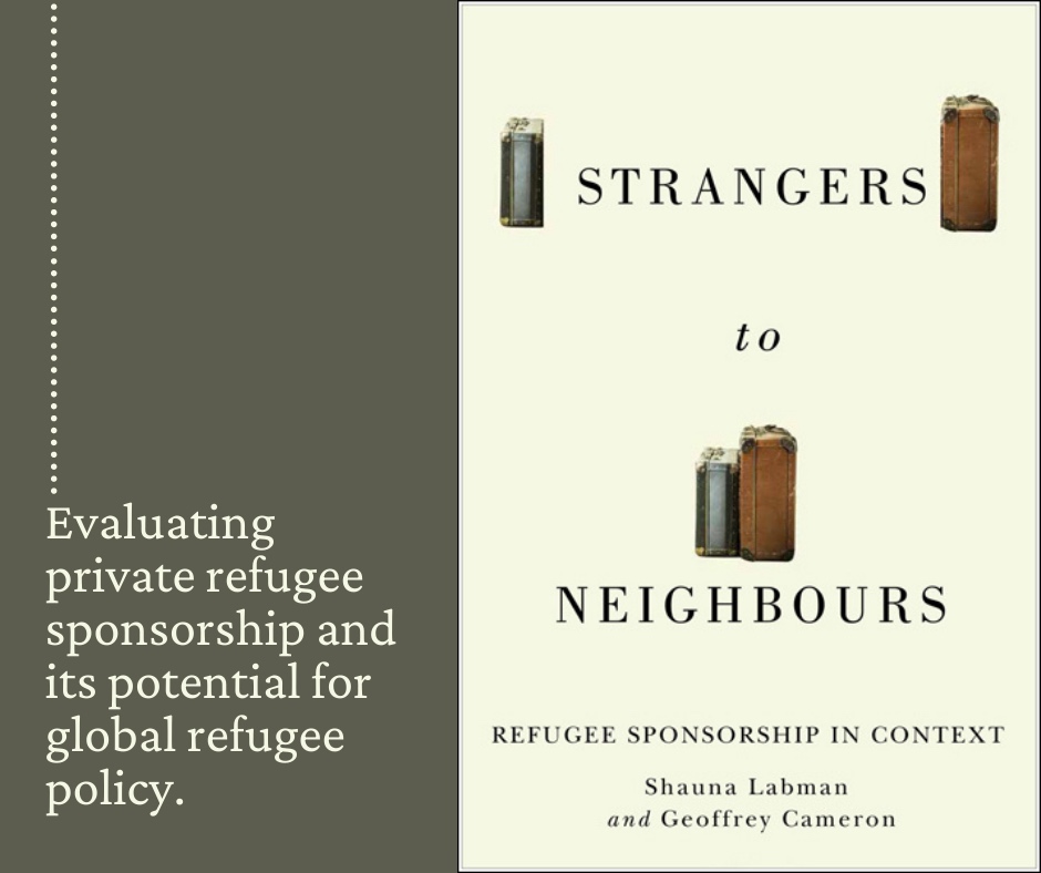 The cover of the book Strangers to Neighbours.