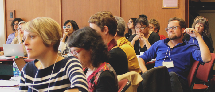 Participants at the Museum Openings Workshop