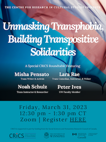 Unmasking Transphobia, Building Transpositive Solidarities poster