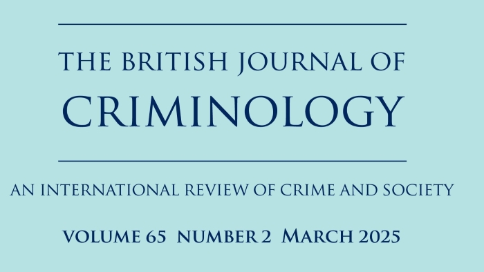 Text graphic: British Journal of Criminology 