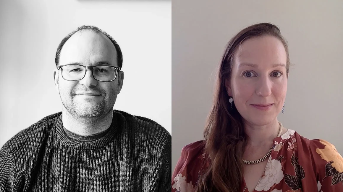 L-R photos of Dr. Kevin Walby and Dr. Kristi Kenyon