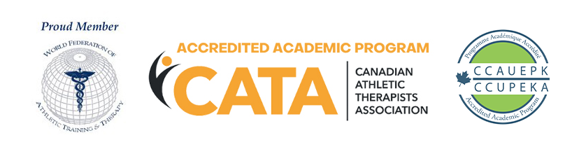 World Federation of Athletic Training & Therapy, CATA and CCUPEKA Logos