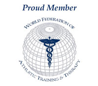 World Federation of Athletic Training and Therapy Logo