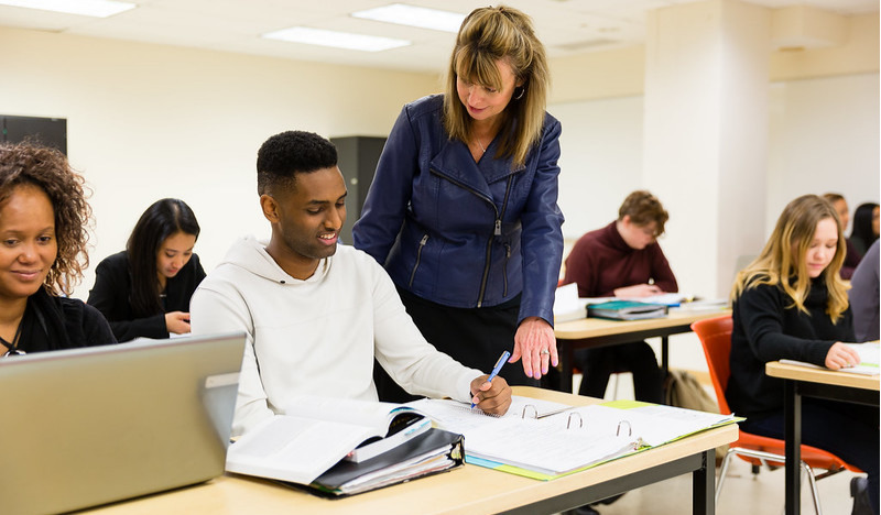 student and teacher