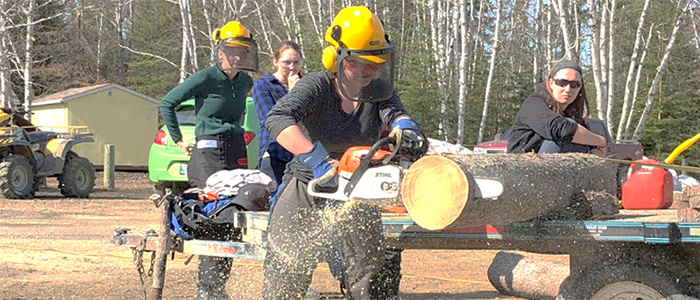 Forest Field Skills Camp, near The Pas