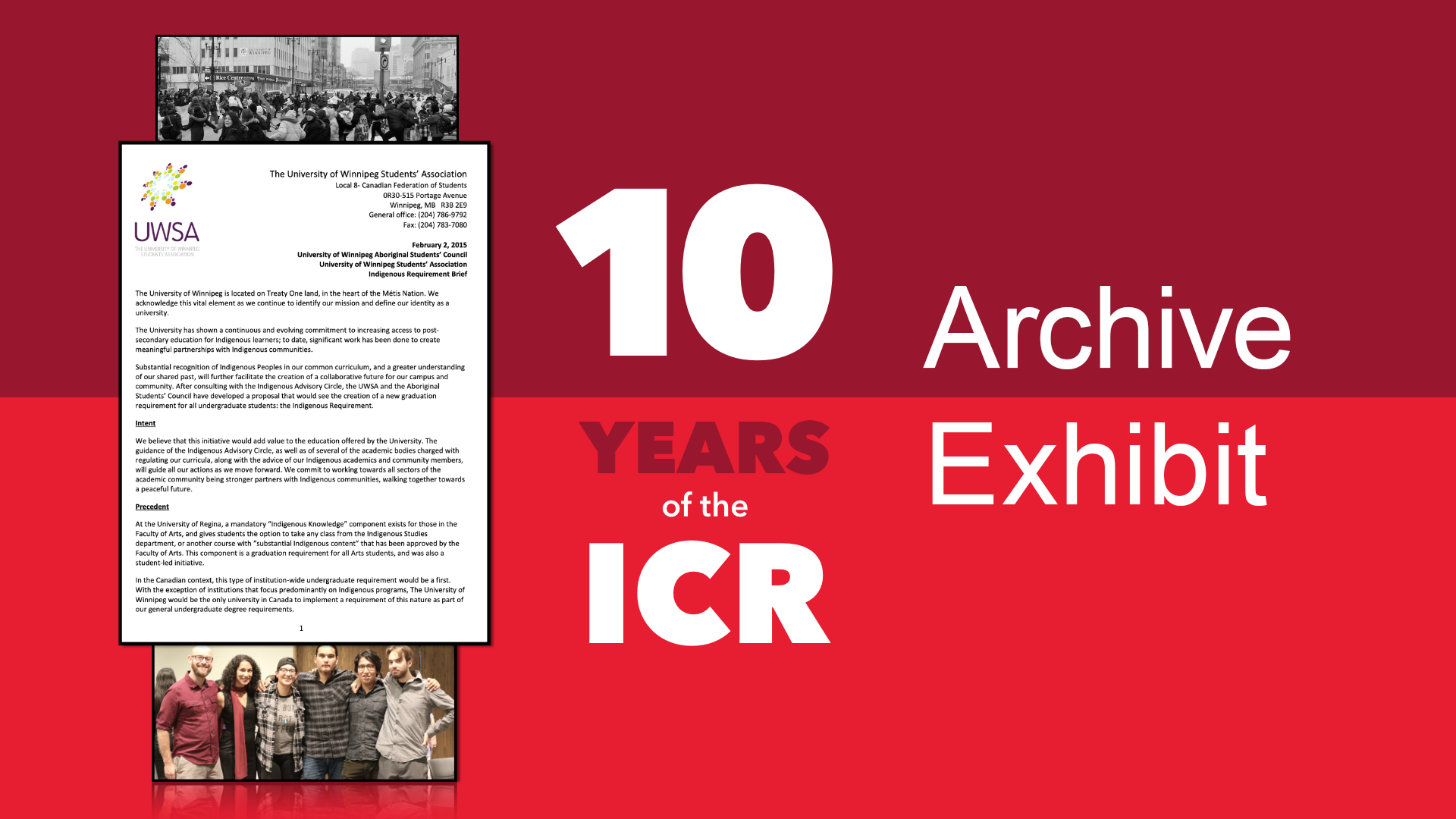 ICR Archive Exhibit