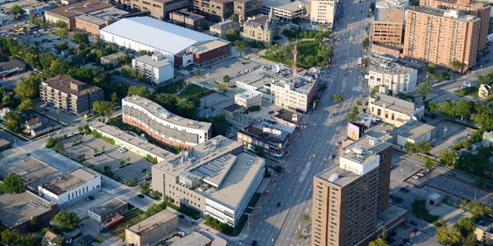 The University of Winnipeg downtown campus