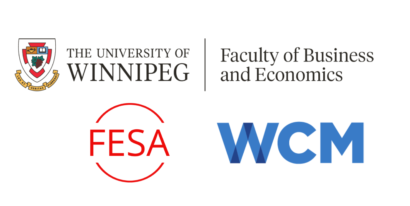 UWinnipeg FBE FESA WCM logos