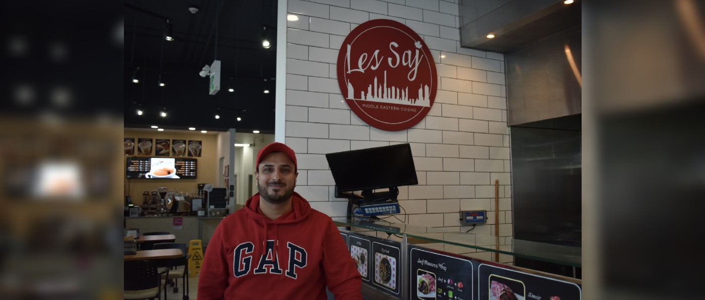 Co-Founder of Les Saj, Adam Tayfour