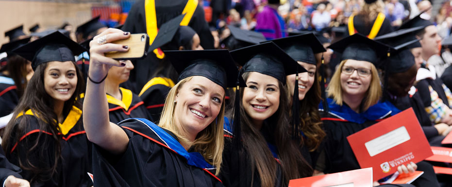 Students in during Convocation