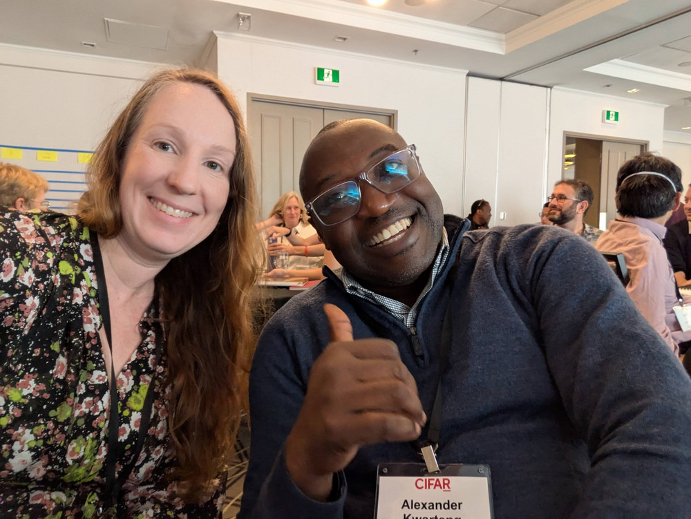 Dr. Kristi Kenyon and Dr. Alexander Kwarteng