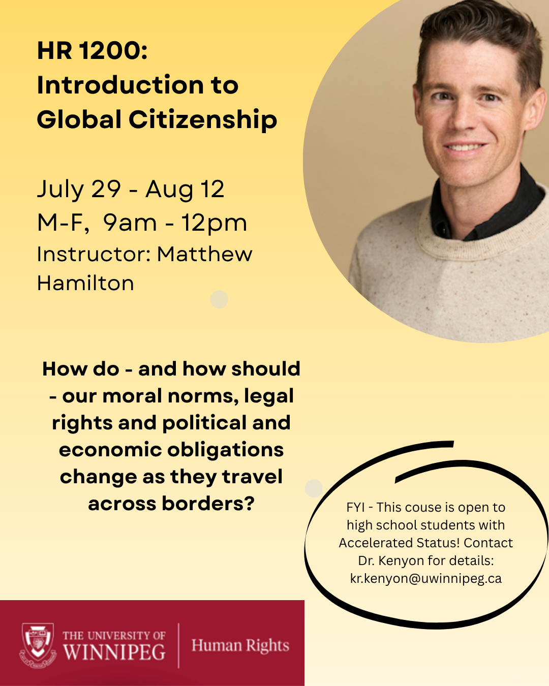 HR 1200: Introduction to Global Citizenship