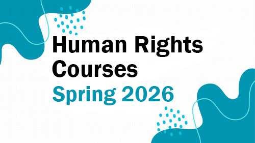 Human Rights Spring 2026 Courses