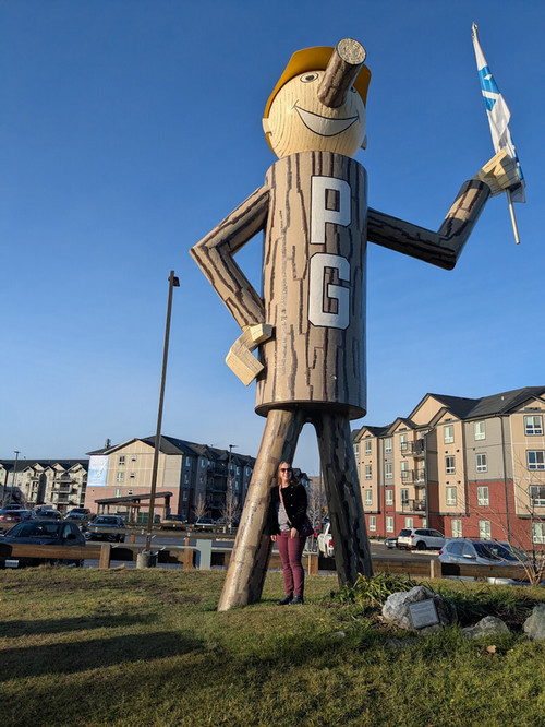 Dr. Kristi Kenyon with Mr. PG