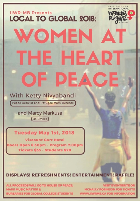 Women at the Heart of Peace Poster