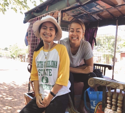 Michelle and Malytha's photo in Penh, Cambodia