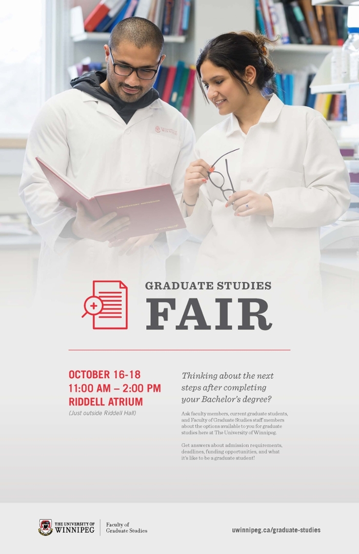 Graduate Studies Fair Poster