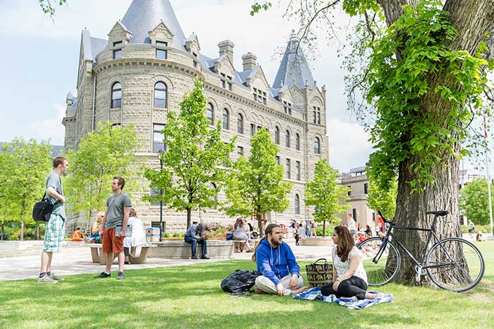 UWinnipeg donor with student