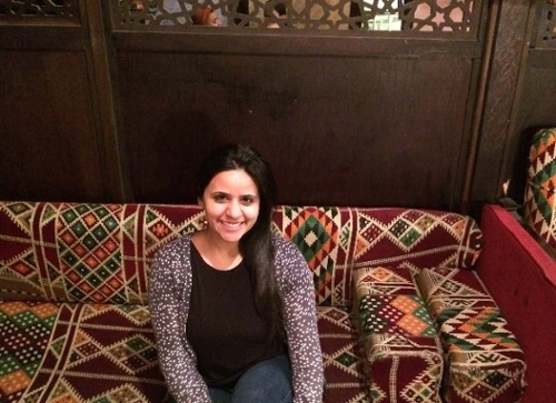 PACS alumna Heba Abdel-Hamid