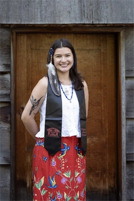 ISSP scholar Rita Blue Nenaa'ikiizhikok Kinew Erdrich