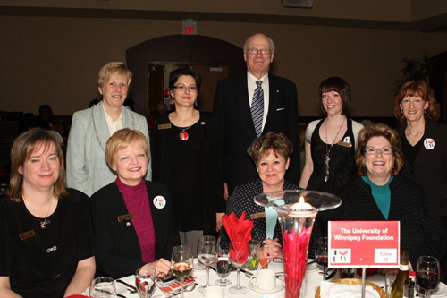 Attendees at table